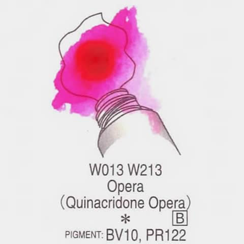Holbein Artist's Watercolor 15ml Tube (Opera (Quinacridone Opera)) W213 - Image 3